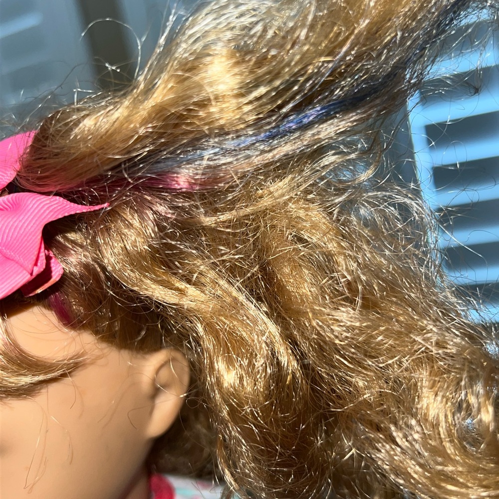 American Girl Courtney Doll 80s, Messy Hair - Picture 7 of 16